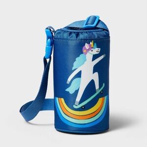 NWT Sun Squad Unicorn Skateboard Water Bottle Holder